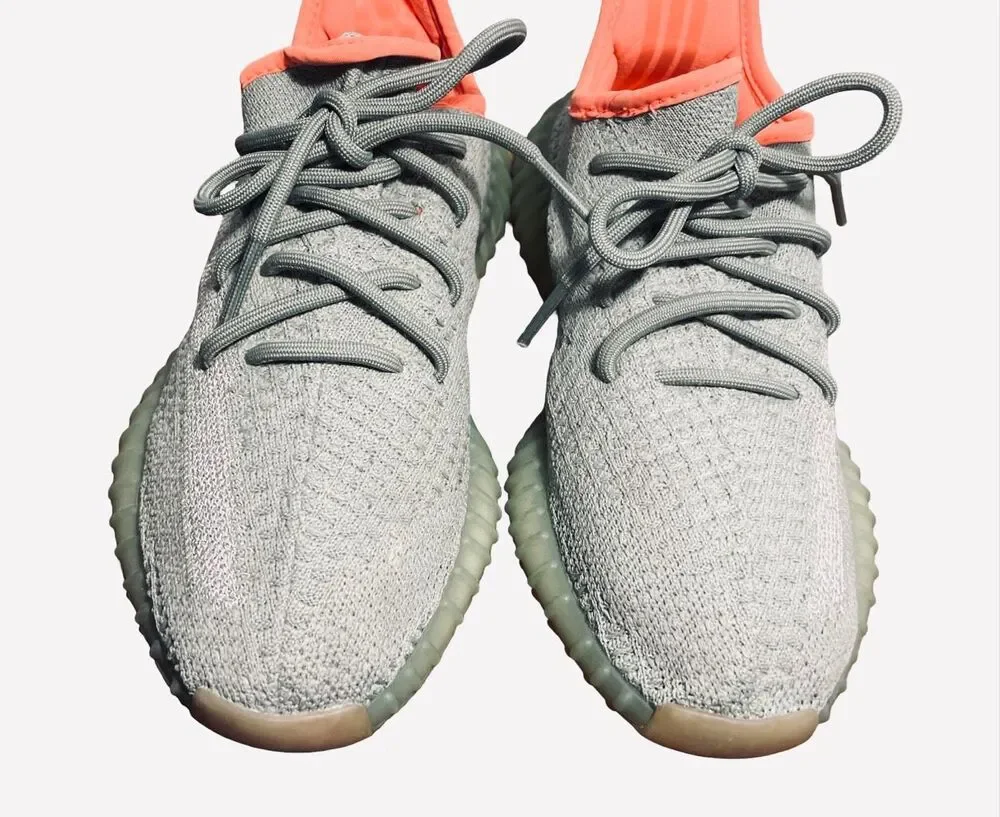 Authentic Adidas Yeezy Boost 350 V2 Desert Sage Sneakers NWOB